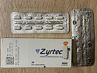 ZYRTEC 10 MG 20 таб- ЛЕЧЕНИЕ АЛЛЕРГИЧЕСКИХ СИМПТОМОВ ЕГИПЕТ