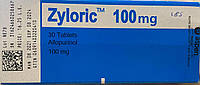 ZYLORIC 100 MG ПОДАГРА 30 таб ЕГИПЕТ