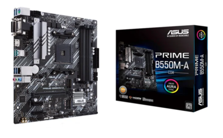 Материнська плата ASUS PRIME B550M-A/CSM  (90MB14I0-M0EAYC)