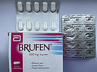 Brufen 600 mg Ibuprofen-противоспалительный препарат 30 шт Египет