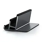 Підставка для планшета Satechi Aluminum Dual Vertical Laptop Stand Space Gray for iPad/MacBook (ST-ADVSM), фото 4