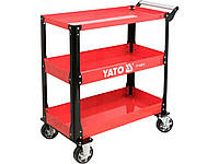 Візок майстерний YATO 3-рівневий на 4 колесах для макс. навантаж.- 150 кг 955x 880x 405 мм [1] Zruchno и
