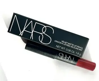 Олівець для губ nars velvet matte lip pencil do me baby відтінок cruella 1.8 g