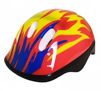 Детский шлем для катания на велосипеде, скейте, роликах CL180202 (Красный) - MiniLavka