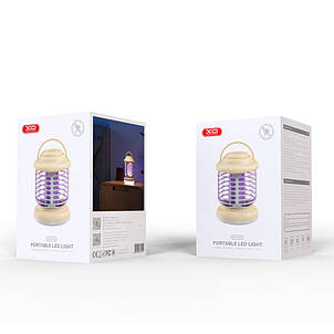 Лампа знищувач комах XO YH10 1200mA Outdoor Handheld Lamp+Mosquito proof Two in One, фото 3
