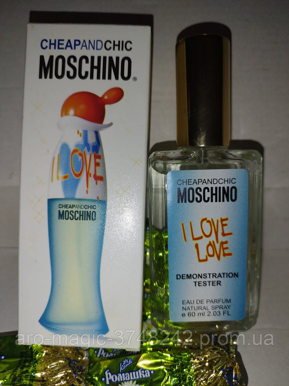 Жіночі парфуми Moschino CheaPandChic -60 мл. 
(Москіно).