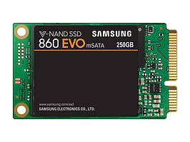 Накопичувач SSD mSATA 250GB Samsung 860 EVO MLC (MZ-M6E250, MZMLH250HAHQ) R550MBs W520MBs бв