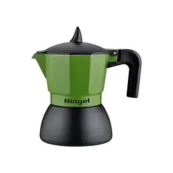 Кавоварка гейзерна RINGEL Lungo (RG-12102-4) Black Green