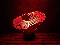 Сменная пластина для 3D светильников "Автомобиль 3" 3DTOYSLAMP