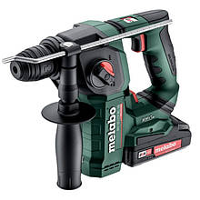 Акумуляторний перфоратор Metabo BH 18 LTX BL 16 (18 В, 2х2 А*год, 1.3 Дж) (600324500)