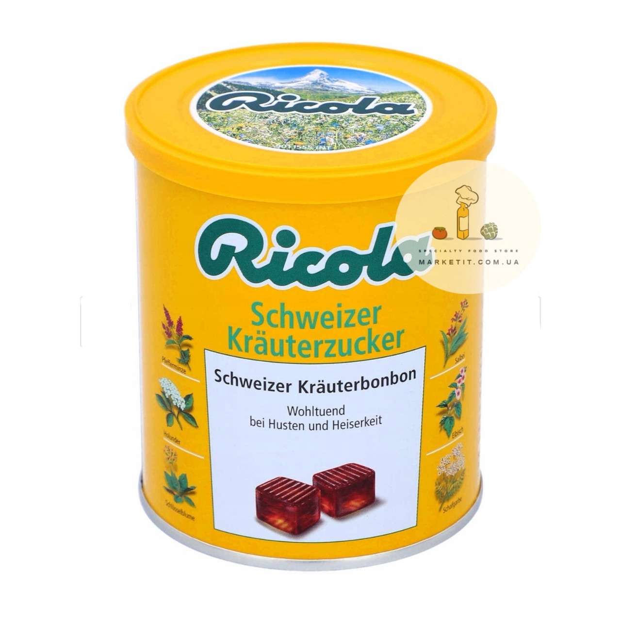 Леденцы Ricola L'originale на травах 250 г.