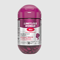 Limitless Woman Max. Лимитлесс вумен макс Комплекс из 26 витаминов и минералов для женщин. 30 таблеток