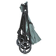 Дитяча коляска прогулянкова книжка BAMBI M 4249-2 Green Matt зелена навантаження 25 кг, фото 3