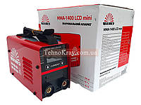Сварочный инвертор аппарат Vitals MMA-1400 LCD mini | LCD дисплей | 5.0 кВт | 20-140 А | 1.6-4.0 мм
