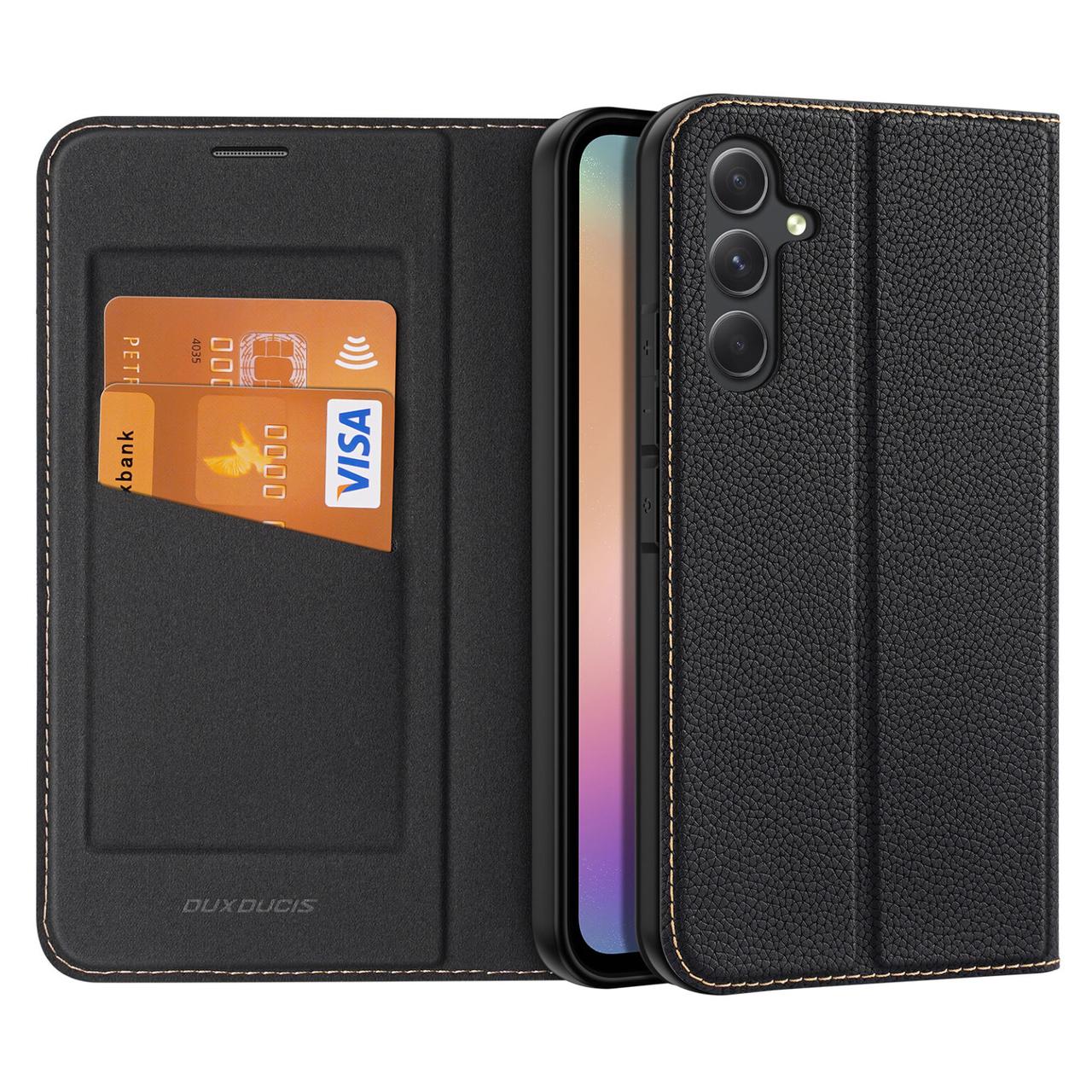 Чохол книжка Dux Ducis Skin X2 з кишенею для візиток для Samsung Galaxy A54 5G Black