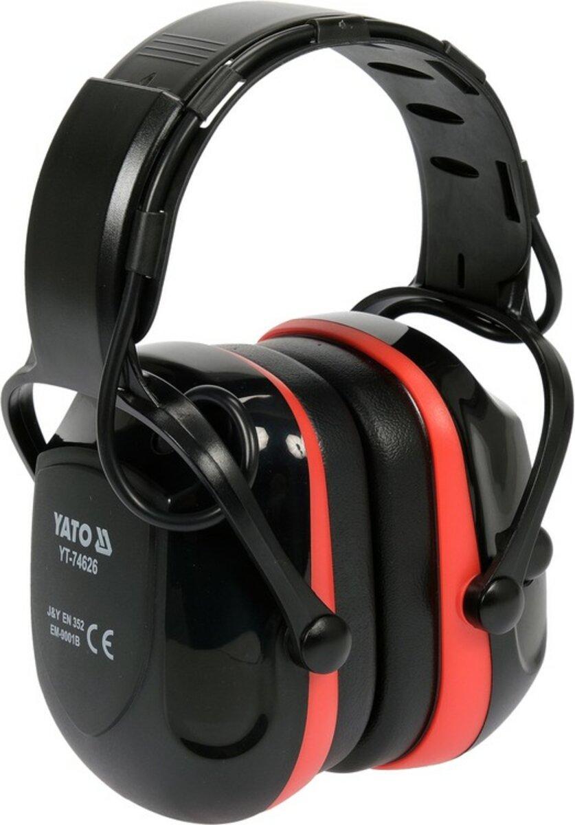 Електронні навушники з інтелектуальною системою захисту слуху YATO YT-74626  Zruchno та Економно