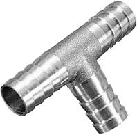 Трубка з'єднувальна потрійна нікельована 10мм х 10мм х 10мм штампована А05403А(нк) VA Zruchno та Економно