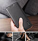 Шкіряний чохол книжка Dux Ducis Hivo RFID Blocking з кишенею для візиток для Samsung Galaxy S25 Black, фото 5