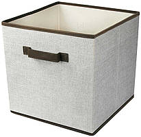 Короб для хранения Handy Home, 30х30х30 см., Серый, короб для хранения вещей, органайзер для дома (ST)