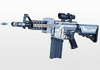 Игрушечная штурмовая винтовка-бластер M16 "Blaze Storm" 72х24х6 см ZECONG TOYS Серый (2000002830924)