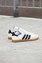 Кросівки чоловічі білі Adidas Samba x Humanrace White Black (12902), фото 5