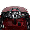 Дитячий електромобіль Червоний джип Mercedes Benz GLC 63S Машинка електрокар на р/у Шкіряне сидіння USB 4WD 30W, фото 8