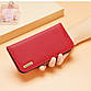 Шкіряний чохол книжка Dux Ducis Hivo RFID Blocking з кишенею для візиток для Samsung Galaxy S24 Plus Red, фото 4