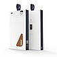 Шкіряний чохол книжка Dux Ducis Hivo RFID Blocking з кишенею для візиток для Samsung Galaxy S24 Plus Brown, фото 5