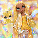 Лялька Рейнбоу Хай Санні зі Слаймом і вихованцем Rainbow High Sunny Slime Kit and Pet 503231, фото 9