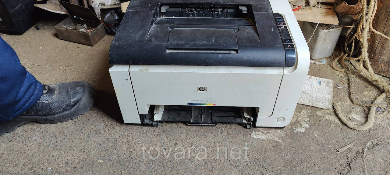 Цветной лазерный принтер HP COLOR LaserJet Pro CP1025 с картриджами ...