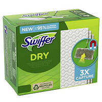 Сменные сухие салфетки для швабры Swiffer dry, 17 шт