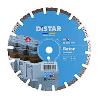 Алмазний диск по бетону і тротуарній плитці Distar Beton 300x3.0/2.0x10x25.4-11.5-18