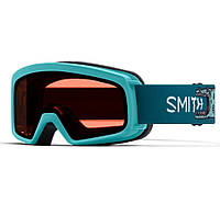 Маска гірськолижна для юніорів Smith Rascal Small Fit Cat.S2 blue Peacock Alligators (M00678-2WW)