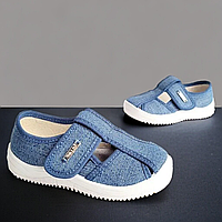 Детские тапочки в садике и для дома, текстильная обувь для мальчиков Waldi. Размер: 24-30 28