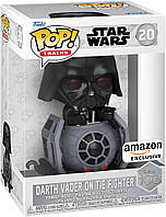 Фігурка Funko Pop Exclusive Фанко Поп Star Wars Darth Vader Зоряні війни Дарт Вейдер 10 см SW DV TF 20