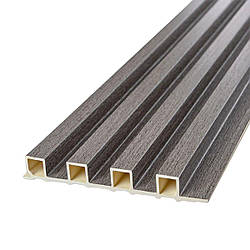 Рейка декоративна WPC стінова 3000х160х23мм Олов'яний SW-00001530