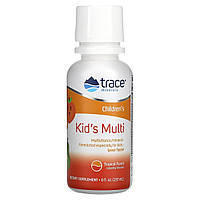 Дитячі мультивітаміни, цитрусовий смак, Kid's Multi, Trace Minerals, 237 мл