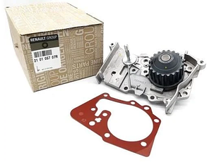 Помпа водяна 1.6 8V Renault Sandero 2 (2013-...) Оригінал 210105707R Рено сандеро 2