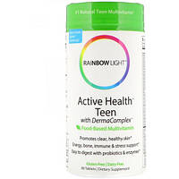 Витаминно-минеральный комплекс Rainbow Light Active Health Teen Food-Based Multivitamin 90 Ta OE, код: 7683701
