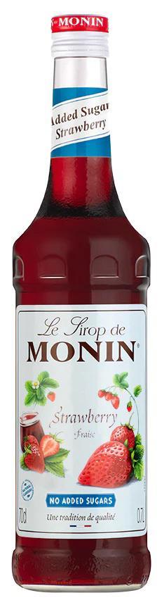 Сироп MONIN Полуниця без цукру SUGAR FREE 700 мл