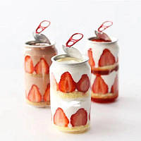 ПЕТ тара, баночка з кришкою Full Open (напої, десерти). 330 мл (ящик 234 шт.)