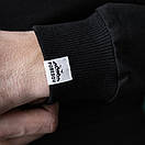 Світшот Pobedov "Герб України" (вишивка) чорного кольору, фото 6