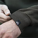 Світшот Pobedov кольору хакі з вишитим принтом "Герб", фото 3