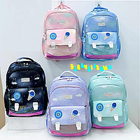 Школьный яркий рюкзак для девочек Качественный рюкзак на двойной молнии