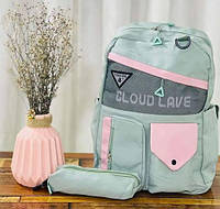 Рюкзак подростковый 4-9 класс Вместительный рюкзак для школы