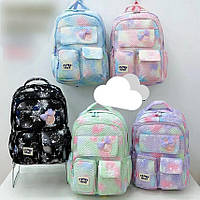 Шкільний яскравий рюкзак для дівчаток