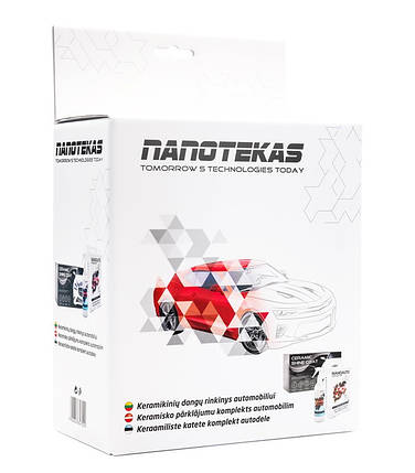 Набір для захисту кузова автомобіля (нанокераміка) NANOTEKAS CERAMIC COATING KIT FOR EXTERIOR, фото 1
