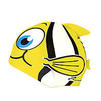 Шапочка для плавання дитяча Spokey RYBKA (82276) yellow