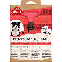 Дешеддер 8in1 Perfect Coat для вычесывания собак, размер M, 6.5 см