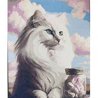 Картина по номерам "Пушистый котик" 40х50 см от IMDI